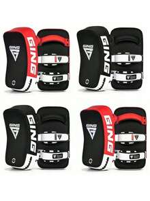 Thick Professional Muay Thai Kick Pad, Curved Mma Punching Target, Boxing Kicking Shield Training Equipment - Multicolor - View 5