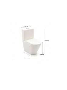 MINKOJA 1/2 Buah Miniatur Toilet Rumah Boneka, Plunger Toilet Mini, Tempat Tisu Kecil, Model Adegan Kamar Mandi Mini - MultiWarna - View 14