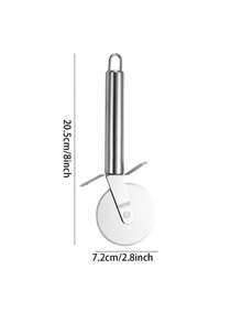 Haus Hana Stainless Steel Cake Transfer Clamp Triangular Cake Dividing Knife Birthday Cake Dividing Clamp Tool Baking Tool - Silver - View 8