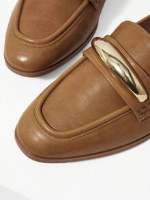 MOTF WOMEN'S VERSATILE COMFORTABLE FLAT SHOES - Camel - View 9