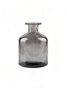 Cirelle 1pc Aesthetic Clear Glass Vase – Chic Ribbed Texture Detail – Dreamy Room Accent For Minimalist Home Decor – Sentimental Heartfelt Gift For Special Moments - one-size - View 10