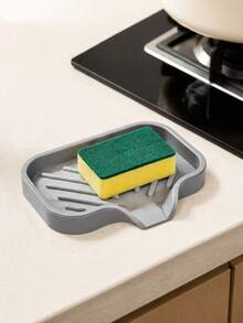 Silicone Kitchen Sink Drying Mat, Faucet Splash Proof Pad, Countertop Storage Organizer - Multicolor - View 2