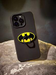 BATMAN X SHEIN 壓克力環形手機支架，桌面支撐支架夾扣，強力黏貼多功能環，橢圓形，禮物創意，派對 - 彩色 - 查看 2