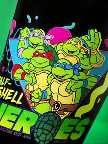 TEENAGE MUTANT NINJA TURTLES | SHEIN 360 ml / 12 oz 防漏不鏽鋼便攜隨行杯 - 黑色 - 查看 9