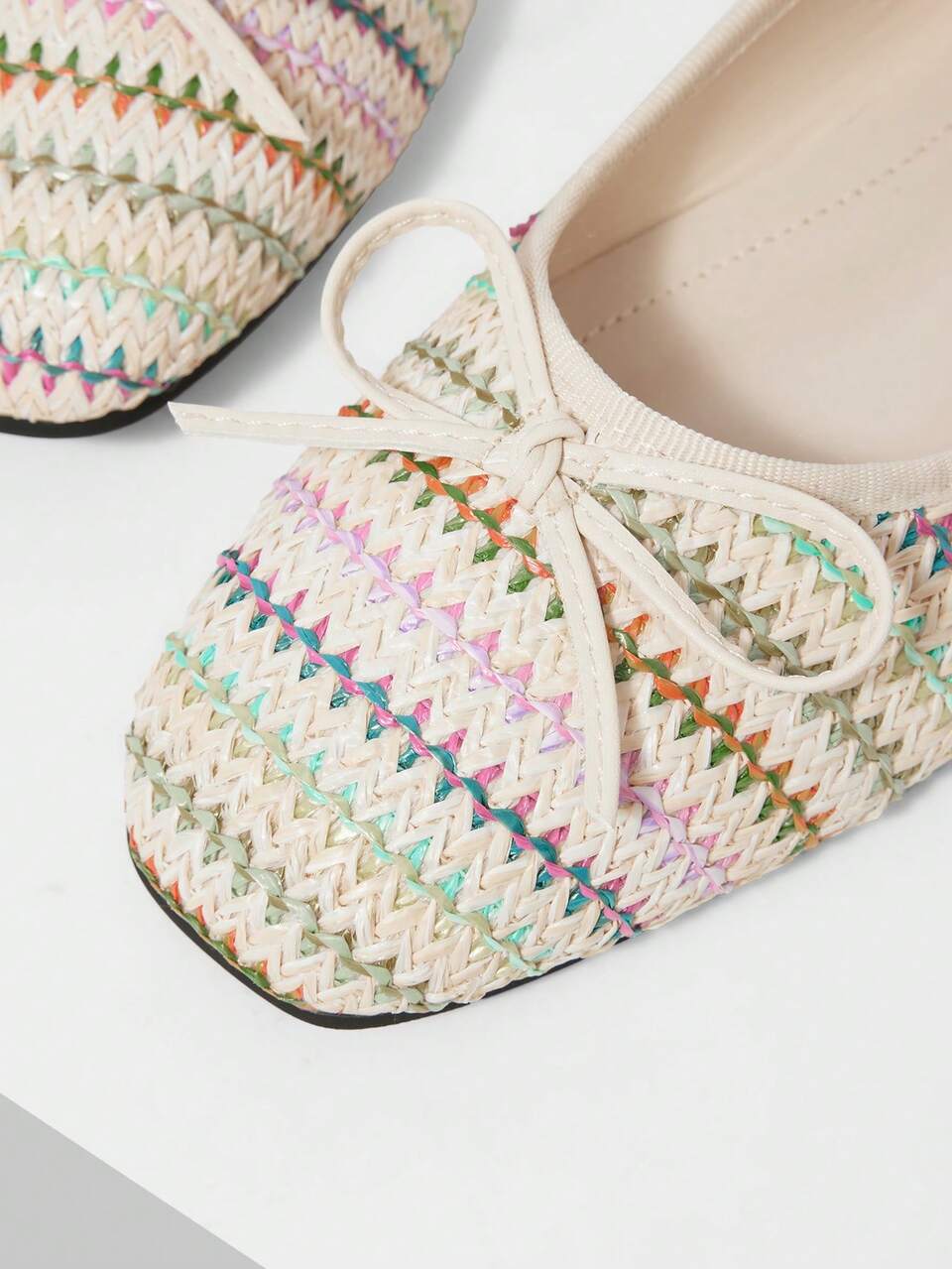 MOTF WOMEN FLAT RAFITE WOVEN MARY JANE FLATS FALL SHOES