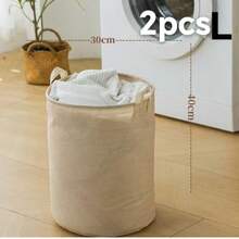 Large Capacity Foldable Laundry Basket - Sturdy Handle Design, Extra Large Portable Storage Box, Modern Storage Basket For Clothes, Bathroom And Bedroom - Multifunctional Home Storage Laundry Basket - Multicolor - View 9