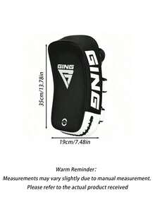 Thick Professional Muay Thai Kick Pad, Curved Mma Punching Target, Boxing Kicking Shield Training Equipment - Multicolor - View 3