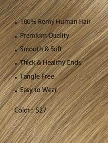 Seamless Clip Ins 7pcs 27# 130g/150g Full Head Seamless PU Clip Ins Extensions 100% Cuticle Aligned Double Drown Remy Human Hair Invisible Clip In Hair Extensions Hair Extensions Halloween Costumes - S27 - View 2