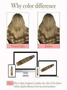 Seamless Clip Ins 7pcs 27# 130g/150g Full Head Seamless PU Clip Ins Extensions 100% Cuticle Aligned Double Drown Remy Human Hair Invisible Clip In Hair Extensions Hair Extensions Halloween Costumes - S27 - View 5