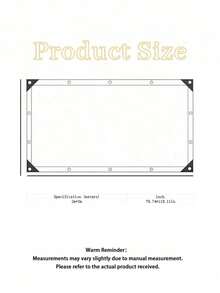 1 buah Kanvas Pelindung Matahari HDPE Tahan UV, Pagar Pengaman, Pagar Taman, Kain Pelindung Matahari Gazebo, Layar Privasi, Jaring Pelindung Matahari Luar Ruangan, Tahan Angin, Tahan Burung, Tahan Serangga, Tahan Salju, Tahan Debu, Cocok Untuk Berkemah Musim Panas, Kolam Renang Luar Ruangan - Jahe - View 8