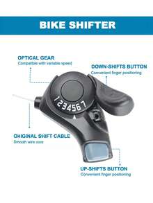 Universal Bicycle Trigger Shifter Kit, Bike Transmission Replacement Parts Compatible With Mountain Bikes, Road Bikes And Most Bicycle Models - Multicolor - View 6