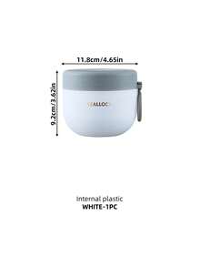 Cirelle 1PC Oat Cup Can Be Microwave Heated For Breakfast, Office Workers Can Bring Yogurt Cup - Multicolor - View 18