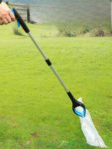 Portable Steel Litter Pickup Tongs, Extend Reach Trash Claw For Home, Sanitary Forceps Litter Picker Tool, No Bending Over - multicolor - View 2