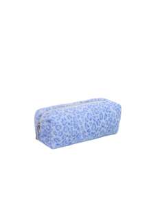 Sweet And Edgy Plush Leopard-Print Pen Case, High-End Appearance, Ultra-Soft Makeup Bag, Student Stationery Box, Large Capacity Storage Bag. - multicolor - View 15