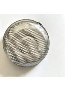 Stainless Steel Multi-Purpose Filter Basket With A Sturdy, Meshed Design For Draining And Rinsing Fruits And Vegetables. - Silver - View 2