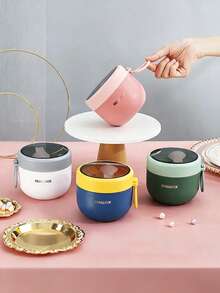 Cirelle 1PC Oat Cup Can Be Microwave Heated For Breakfast, Office Workers Can Bring Yogurt Cup - Multicolor - View 2