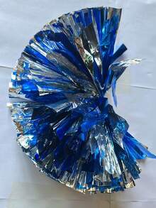1 Colorful Cheerleading Pom Pom With Handle, Suitable For Ladies And Girls To Wave And Dance With, Perfect For Club Sports Events, Dance Parties, Cheerleading Performances, And Competitions. It's A Cheerleading Accessory And A Cheerleading Pom Pom - Multicolor - View 15