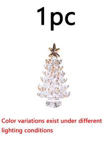 Christmas Tree Handmade Wish Tree Small Ornament Children Holiday Home Daily Surprise Small Gift Desktop Decor - Crystal ornament - View 12