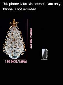 Christmas Tree Handmade Wish Tree Small Ornament Children Holiday Home Daily Surprise Small Gift Desktop Decor - Crystal ornament - View 4