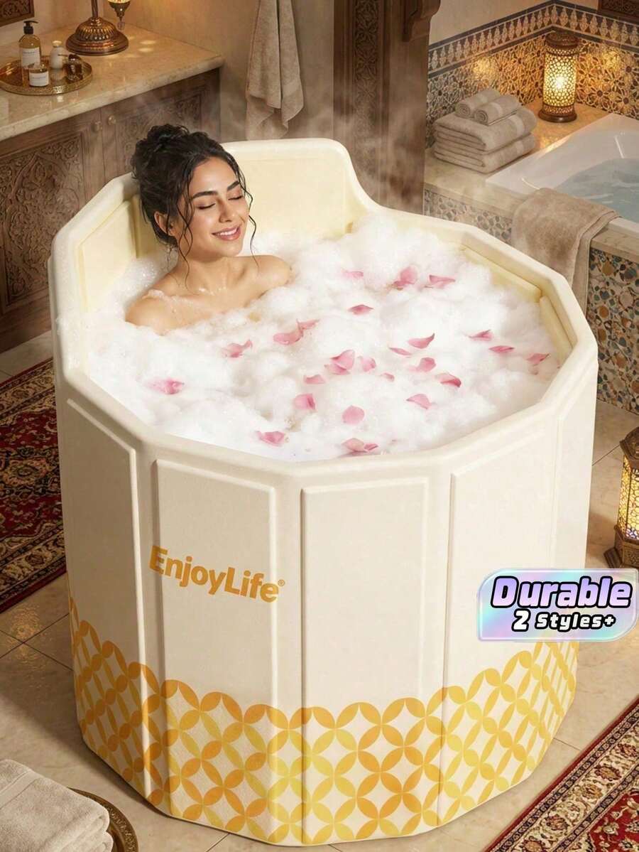 Foldable Cross-Border Cold Therapy Ice Bath Tub, Sports Recovery Bathtub, Portable Adult Ice Tub, PVC Bath Tub - Multicolor - View 1