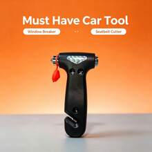 1pc Car Hammer, Automotive Rescue Hammer, Emergency Escape Hammer, Solid Window Breaker - multicolor - View 5