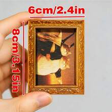 Muroi Mono 1 Refrigerator Tile, Vintage Art Wooden Mini Decorative Painting, Creative Home Kitchen Decoration, Artistic Gift. - View 9