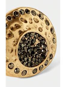 Noxbound Retro Old Money Wind Ring Three-Piece Set - Golden. - View 12