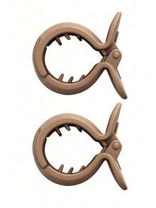 SHEIN 2件/4件裝嬰兒車毯夾，嬰兒車毯夾玩具夾，嬰兒車籃毯防掉落夾，多功能嬰兒車配件 - 彩色 - 查看 13