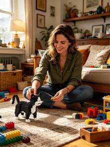Set Balok Bangunan Model Hewan Peliharaan Dewasa, Kucing Ragdoll Mewah/Kucing Persia/Kucing Biru/Kucing Sapi/Kucing Oranye/Kucing Belang/Kucing Hitam/Kucing Kaliko/Kucing Mahkota, Mainan Konstruksi Modular, Membantu Meredakan Stres dan Mengurangi Kecemasan, Model Balok Bangunan yang Ringkas dan Indah - Berbagai warna - View 21