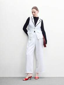 CUCCOO BIZCHIC 女款經典舒適百搭優雅度假休閒穆勒高跟涼鞋 - 紅1色丁 - 查看 6