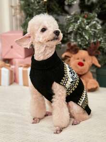 PETSIN Cute Pet Christmas Sweater, Autumn/Winter - Multicolor - View 10