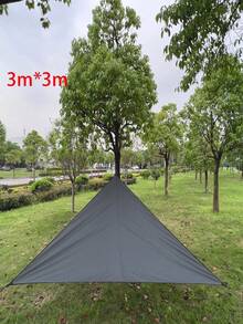 1PC Foldable Waterproof Triangle Sun Shade Sail, Suitable For Outdoor Activities, Backyard Canopy, Camping Tent, Etc. Sun Shade Cloth, Sun Sail, Triangular Waterproof Sun Shade Sail, Applicable For Yard, Patio, Deck, Gazebo And Other Outdoor Spaces. - multicolor - View 12