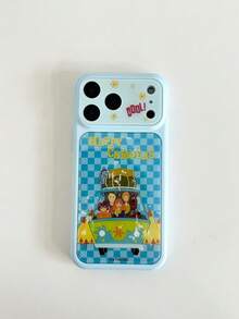 SCOOBY-DOO X SHEIN A Stylish, High-End Printed Pattern Protective Phone Case Design, Perfect Compatible With Iphone – A Cute, Fashionable, And Sophisticated Phone Case. - Multicolor - View 9