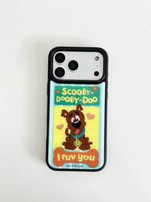 ShellaStory SCOOBY-DOO X SHEIN 時尚高端印花圖案手機保護殼，完美兼容 ，可愛時尚且精緻 - 彩色 - 查看 9
