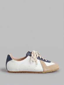 Ontre Women's Fashion Versatile Flat Casual Shoes - Apricot - View 2