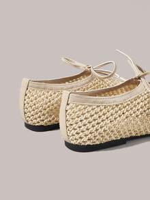 Styleloop Señoras, Uñas de Sauce, Hebillas, Zapatos Planos. - Albaricoque - Ver 6