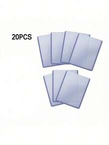 MINKOJA 3 X 4 Inch Clear Rigid Trading Card Protectors, UV-Resistant Hard Plastic Top Loaders With Smooth Corners, Ultra Clear Dust & Scratch Resistant Anti-Bending Card Sleeves For Sports Cards, Game Cards, Collectible Cards And Mini Photos - Multicolor - View 16
