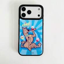 ShellaStory SCOOBY-DOO X SHEIN 時尚高端印花圖案手機保護殼，完美適配 ，可愛時尚且精緻 - 彩色 - 查看 8