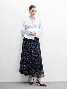 CUCCOO BIZCHIC 女款時尚黑色尖頭細高跟單鞋，適合上班、約會、派對、度假，聖誕春季鞋款 - 咖/白 - 查看 6