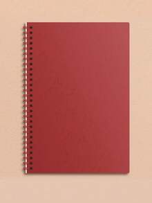 8.3" X 5.5" Spiral Notebook, 80 Sheets/160 Pages, Hardcover Horizontal Grid Notebook With Waterproof Cover, Multi-Color Diary Journal Notebook For Office, Home, School Supplies, Extra Thick Student Spiral Notebook, Horizontal Line Diary, Simple - Multicolor - View 19