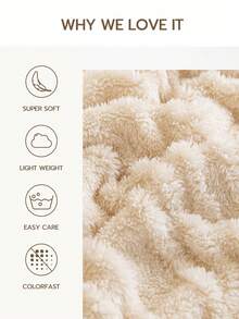 Cirelle Cream Throw Blanket For Couch, Ultra Soft Plush Jacquard Fleece Blanket With Geometric Arch Pattern, Lightweight Warm Cozy Blanket For Bed, Sofa, Living Room Decor - Beige - View 3