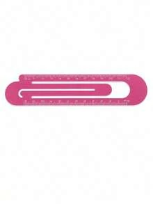 Joivida Multifunctional Aluminum Straight Ruler 12cm Creative Paperclip Dual Use Bookmark Ruler Clear Precise Scale Portable Lightweight Drawing Measuring Tool Durable Smooth Edges Office Daily Learning Drafting Stationery Supplies 4 Colors Optional - multicolor - View 13