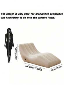 1PC Multi-Functional Inflatable Sofa, Portable & Foldable Waterproof Outdoor Camping Couch With Adjustable Backrest, Indoor & Outdoor Lazy Bag - Multicolor - View 4