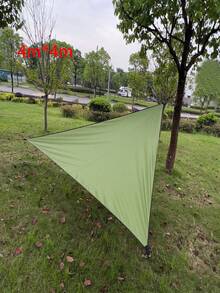 1PC Foldable Waterproof Triangle Sun Shade Sail, Suitable For Outdoor Activities, Backyard Canopy, Camping Tent, Etc. Sun Shade Cloth, Sun Sail, Triangular Waterproof Sun Shade Sail, Applicable For Yard, Patio, Deck, Gazebo And Other Outdoor Spaces. - multicolor - View 13