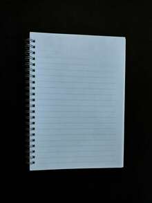 8.3" X 5.5" Spiral Notebook, 80 Sheets/160 Pages, Hardcover Horizontal Grid Notebook With Waterproof Cover, Multi-Color Diary Journal Notebook For Office, Home, School Supplies, Extra Thick Student Spiral Notebook, Horizontal Line Diary, Simple - Multicolor - View 14