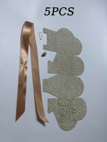 5PCS Gold And Silver Onion Boxes - Gold - View 9