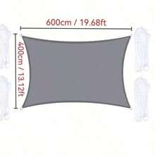 1pc Outdoor Sunshade Canopy - High Quality Oxford Fabric, Uv Protection, Triangular Sunshade Canopy With Wind Ropes And Stainless Steel D-Rings, Curved Design Suitable For Garden, Swimming Pool, Backyard, Balcony, Roof, Patio, Beach Tent, Etc - Multicolor - View 19