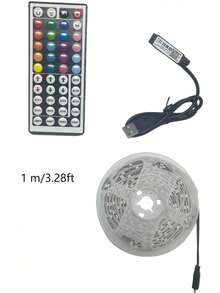 LED Strip Lights,  LED Tape Lights With Remote, Suitable For Bedroom, Room, Home Decor, Party, Holiday - multicolor - View 15
