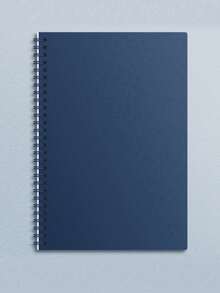 8.3" X 5.5" Spiral Notebook, 80 Sheets/160 Pages, Hardcover Horizontal Grid Notebook With Waterproof Cover, Multi-Color Diary Journal Notebook For Office, Home, School Supplies, Extra Thick Student Spiral Notebook, Horizontal Line Diary, Simple - Multicolor - View 17