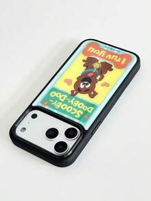 ShellaStory SCOOBY-DOO X SHEIN 時尚高端印花圖案手機保護殼，完美兼容 ，可愛時尚且精緻 - 彩色 - 查看 11